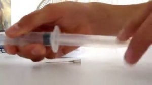 как сделать пушку из шприца