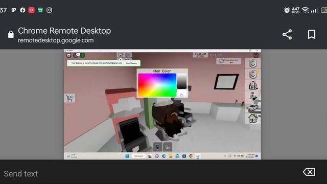 playing Roblox Brook haven on the windows 11 смотреть онлайн