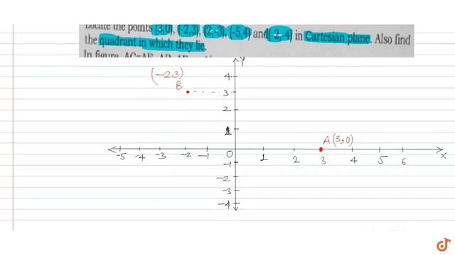 Locate the points `(3,0), (-2,3), (2,-3), (-5,4) and(-2,-4)` in Cartesian plane. Also findthe смотреть онлайн
