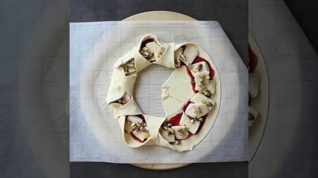 How to make Cranberries Pastry 🥮 #food #shorts #homemadefood #pastry #cranberries смотреть онлайн