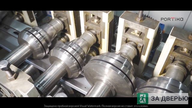 Производство входных дверей PORTIKA смотреть онлайн