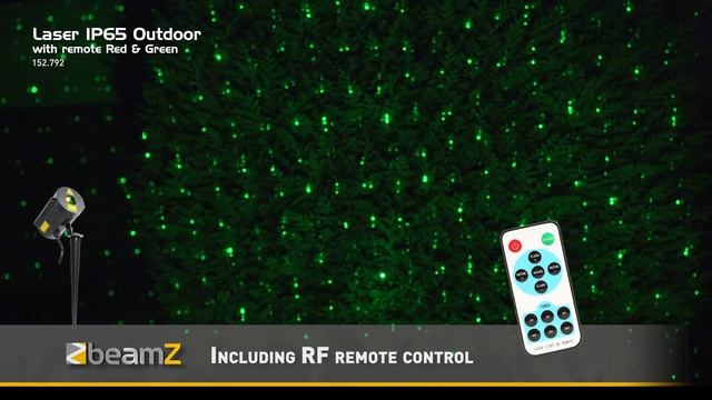 BeamZ Laser IP65 Outdoor with remote Red & Green 152.792 смотреть онлайн