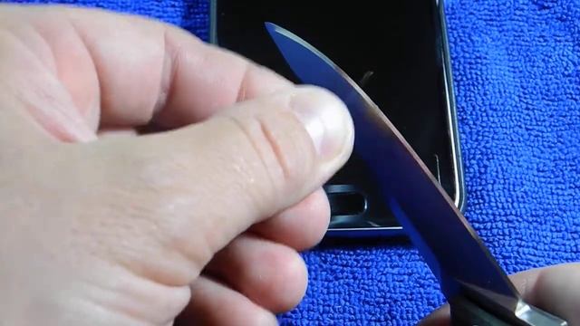 Снял стружку с волоса заточенным ножом . смотреть онлайн