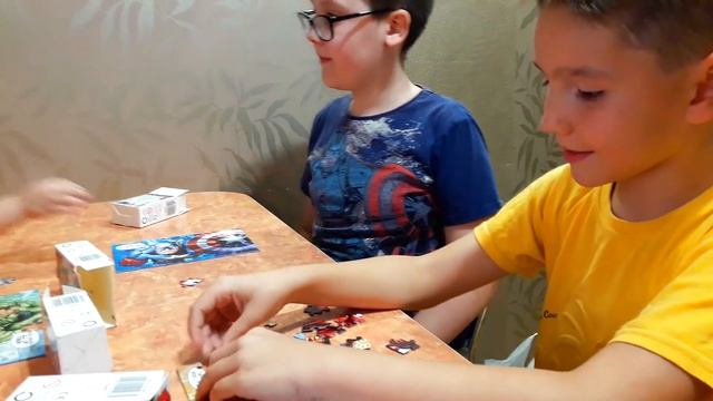 ЧЕЛЛЕНДЖ! Семейный супер новый Челлендж: Мстители - Avengers! Аня и папа против братьев! смотреть онлайн