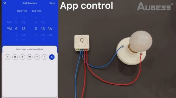 16A Mini Wifi Smart Switch Smart Home DIY Light Switches Module 2-way Control, Work With Tuya Smart