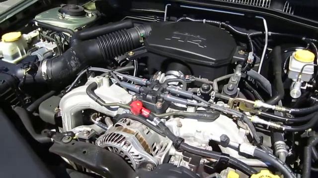 2005 Subaru Legacy, Willow Green Opal/Moss Gr - STOCK# 13689A - Engine