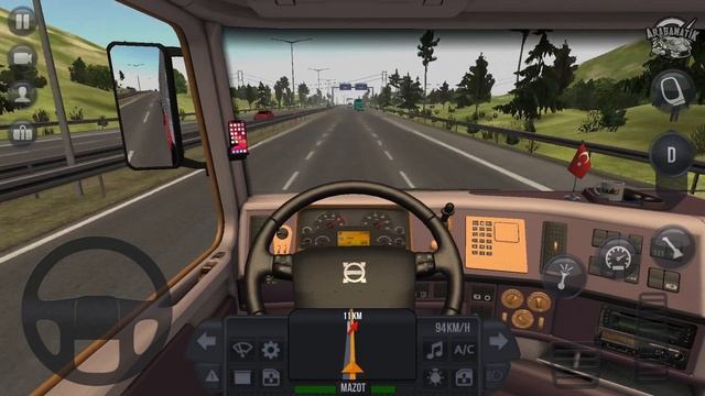 Truck Simulator: Ultimate - Volvo Tır ile Peynir Taşıma Görevi - - Android Gameplay смотреть онлайн