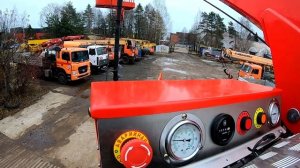 Видео-инструкция БКУ по эксплуатации  (КМУ) TAURUS 086A на базе КАМАЗ 43118 с функцией АГП