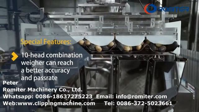 Завод по упаковке сетчатых мешков для картофеля с двойной автоматической клипсационной машиной смотреть онлайн