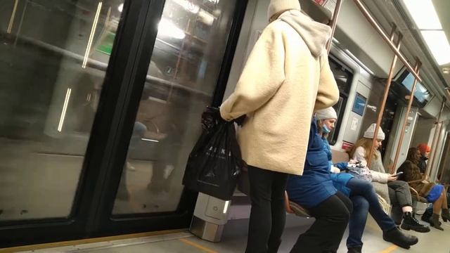Новый участок БКЛ! Перегон: Каховская - Терехово. смотреть онлайн