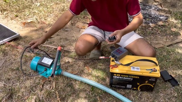 Solar Water Pump Actual Test Malakas naman Pala смотреть онлайн