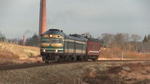 Дизель-поезд ДР1А с путеизмерителем 1 / DR1A DMU with track measurement car 1