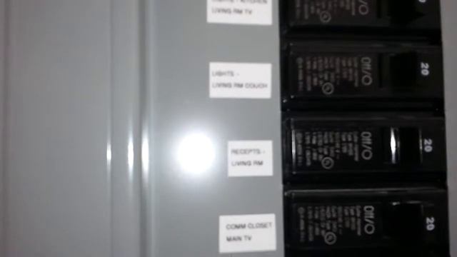 Bathroom circuit breaker "On/Off" смотреть онлайн