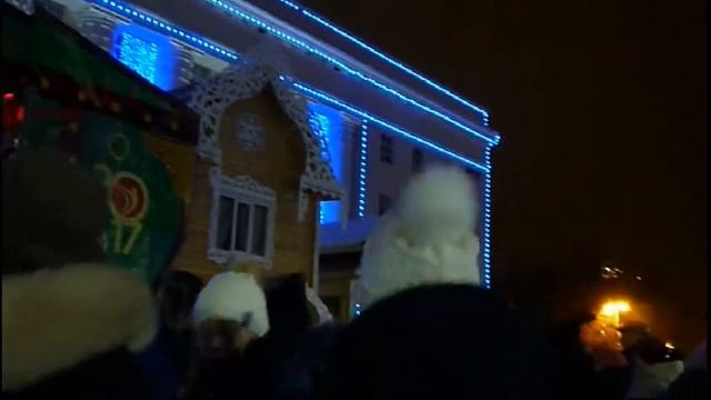 Музыкальный танц пол на площади (Первое Января)! Еху! 17.01.2017 смотреть онлайн
