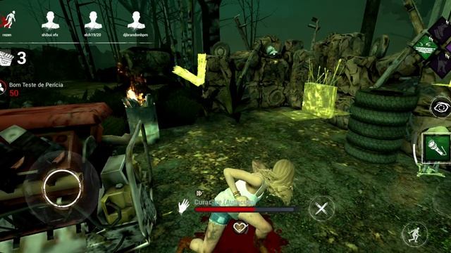 Um Server lagado. DBD Mobile смотреть онлайн