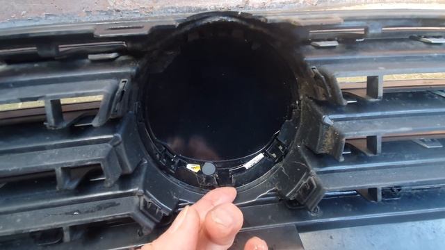 VW Passat 2015 grill change to gloss black смотреть онлайн