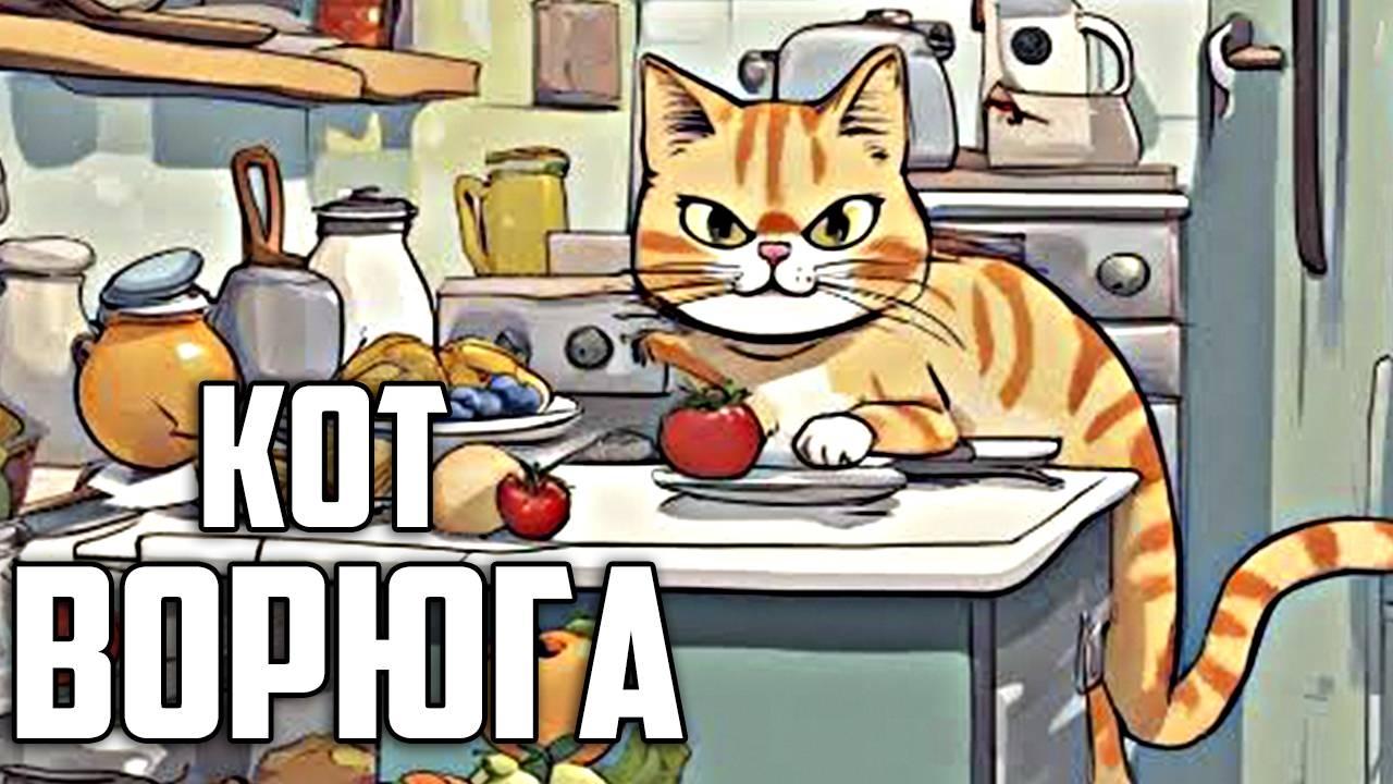 Кот-Ворюга | Детские Мультики | Сказки на ночь для малышей | аудиосказки смотреть онлайн