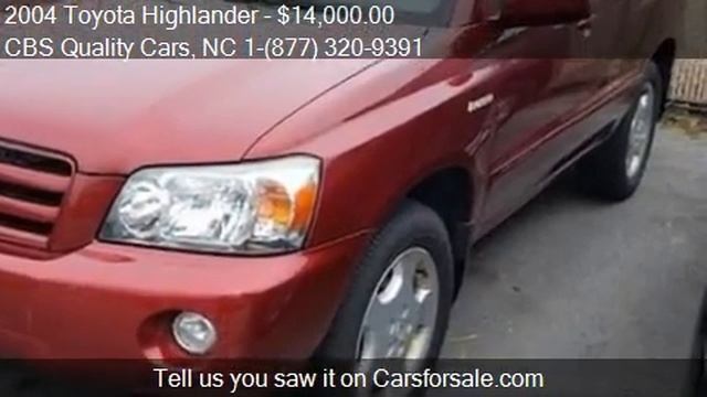 2004 Toyota Highlander for sale in DURHAM, NC 27703 at the C смотреть онлайн