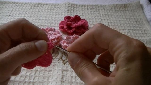 Вязание цветка крючком, часть 2/4 смотреть онлайн