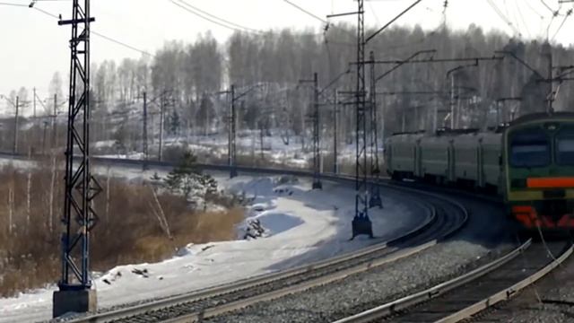 ЭД4м-0061 отошел от о.п 2000км.mp4 смотреть онлайн