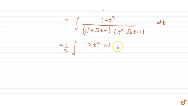 JEE MAINS 2018 Evaluate: `int1/(cos^6x+sin^6x)dx` смотреть онлайн