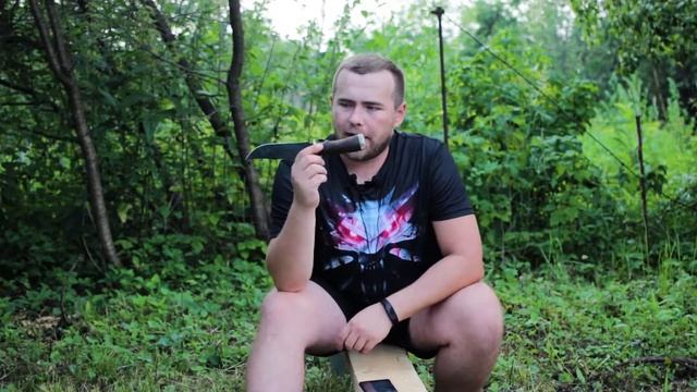 Обзор ножа БЕРКУТ из стали ШХ15 от компании Окские Ножи \KNIFE BERKUT\OKSKIE KNIVES смотреть онлайн