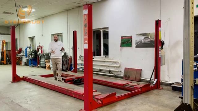 Четырехстоечный подъемник СТОРМ F4D4SP