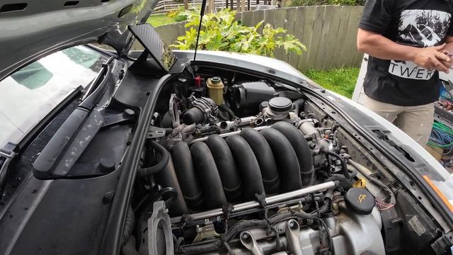 Porsche Cayenne off road build starter motor replacement. смотреть онлайн