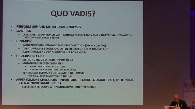 The road to cure in a transplant-eligible patient | Bart Barlogie смотреть онлайн