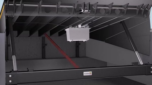 Уравнительная платформа с поворотной аппарелью ALUTECH SL