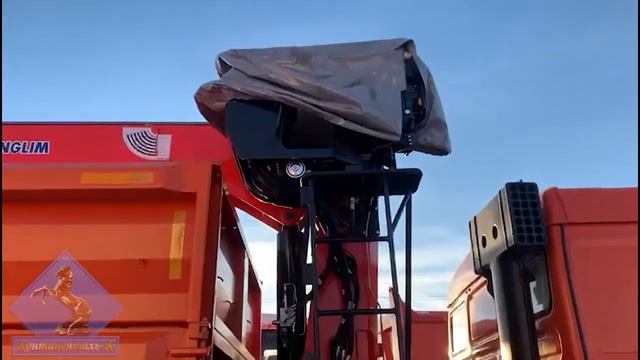 Разработали и установили самосвальную платформу + КМУ Kanglim KS1256G-II на шасси КАМАЗ-65115 смотреть онлайн