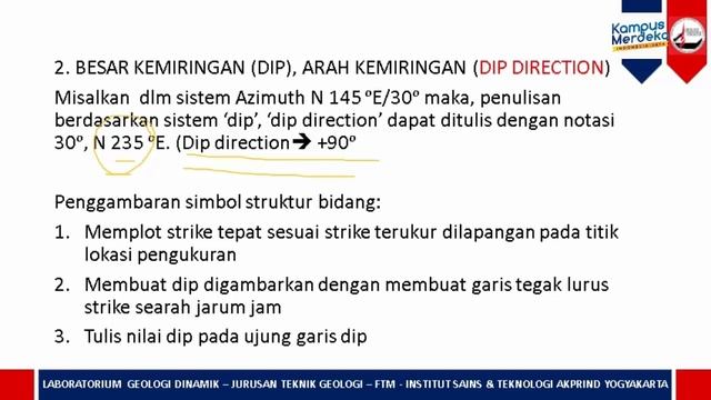 GEOLOGI STRUKTUR: STRUKTUR GARIS & STRUKTUR BIDANG (Bagian 2) - Pembelajaran Daring Kolaboratif смотреть онлайн