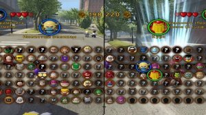 прятки и золотые кубики в lego marvel super hero