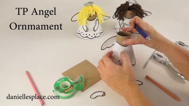 Angel Ornament Christmas Craft смотреть онлайн