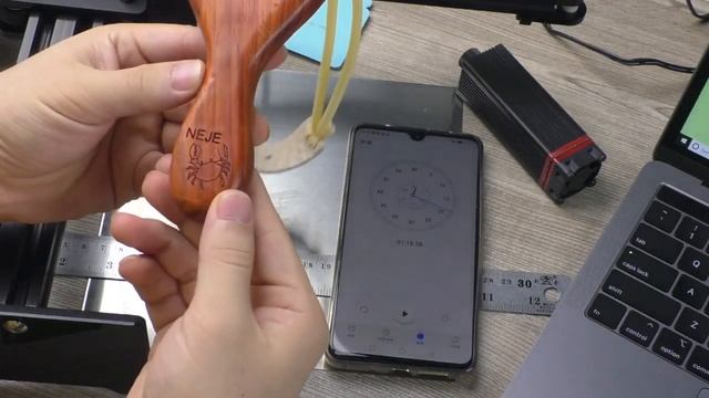 KKmoon 7000mw Desktop Laser Engraver смотреть онлайн