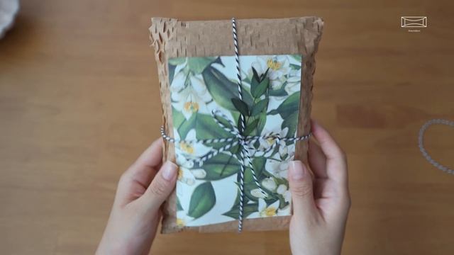 (SUB) 🍋🌿간단한 선물포장 2가지 | 친환경 포장지 | Gift wrapping ideas #150 смотреть онлайн