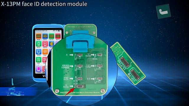 JCID 13 convert to 15 series dot projector board，operation video смотреть онлайн
