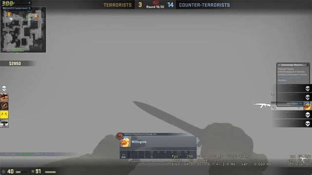 How to Tactical Smoke on Dust II - Pro CSGO Player Milly смотреть онлайн