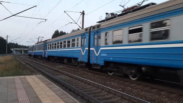 [БЧ] Электричка ЭР9Т-701.оп. Печинчкий. смотреть онлайн