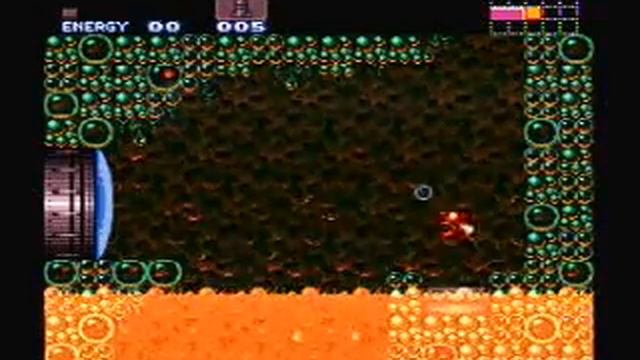 Super Metroid Cliffhanger Walkthrough Part 3 Charge Beam Speed Booster смотреть онлайн