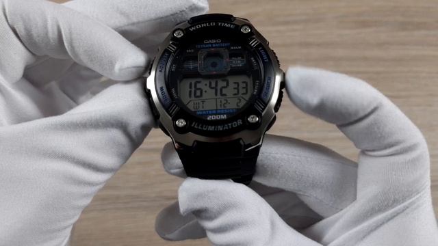 Настройка Casio Illuminator AE-2000 / Полный обзор всех функций смотреть онлайн