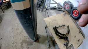 самодельная тележка для  углекислотных,кислородных  балонов