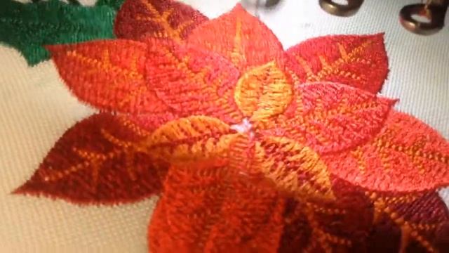 Machine Embroidery - Flower смотреть онлайн