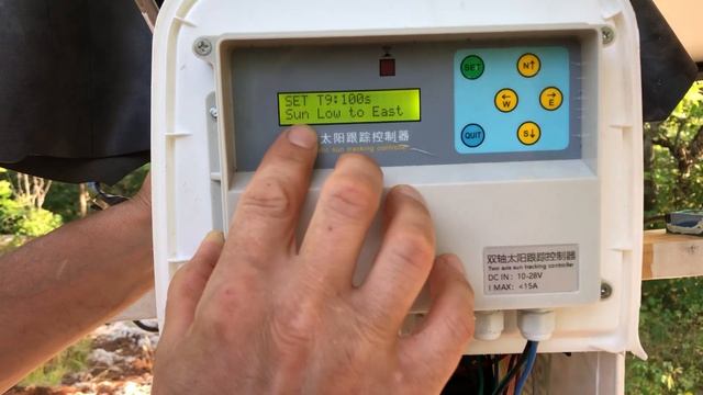Solar Tracker Controller From eBay, settings, programming and how to adjust смотреть онлайн