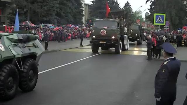 Парад победы, Пятигорск 2015