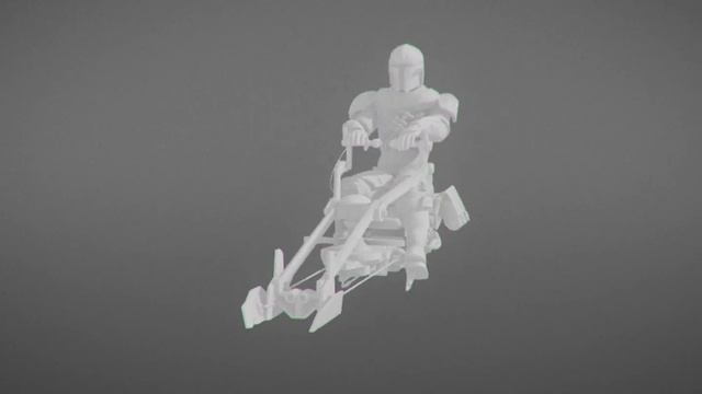 The Mandalorian - 3D Scene смотреть онлайн