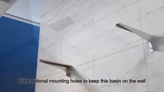 Установка настенной раковины NS Bath смотреть онлайн