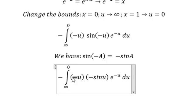 Calculus Help: Laplace Transformation - ∫ From 0 to 1 lnx sin(lnx) dx - Integration by substitutio смотреть онлайн