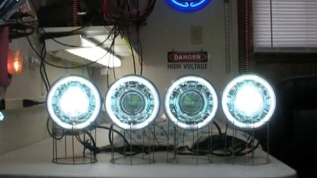 Quad 5-3/4" Round #8 55 Watt HID/Bi-Xenon Projector Headlights by Sick HIDs смотреть онлайн