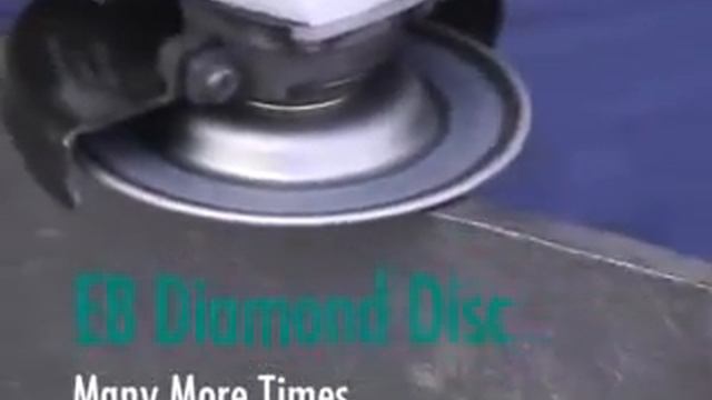 Demonstration of Low-Sparking EB Diamond Grinding Disc vs. Flap Discs | CS Unitec смотреть онлайн